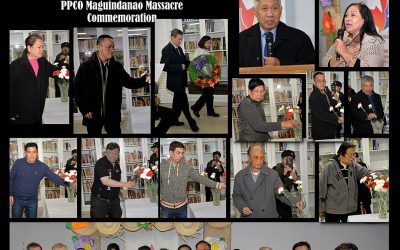 Filipino-Canadian Press Club Remembers Massacre of Journalists in Ampatuan Photos