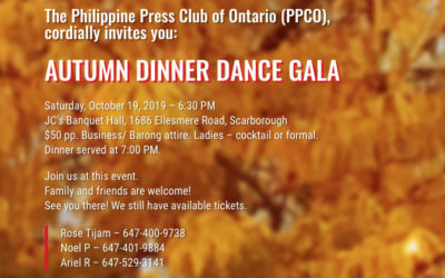 Autumn Dinner Dance Gala 2019